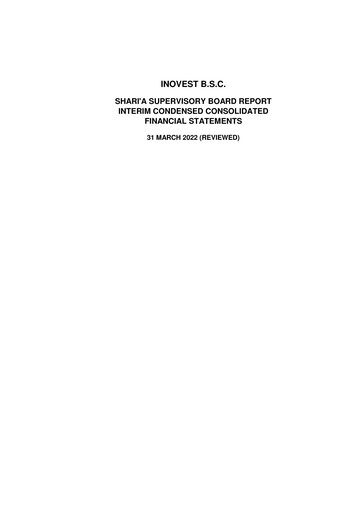 Thumbnail INOVEST Financial Statement 2022-q1