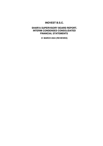 Thumbnail INOVEST Financial Statement 2024-q1