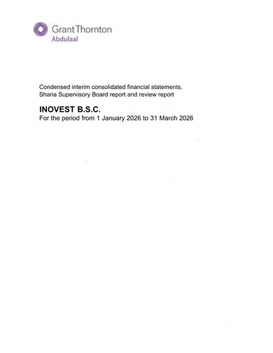 Thumbnail INOVEST Financial Statement 2026-q1