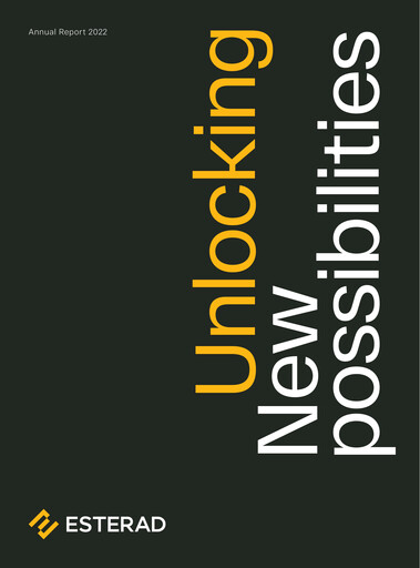 Thumbnail Esterad Investment Company Annual Report 2022