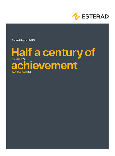 Thumbnail Esterad Investment Company Annual Report 2023