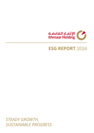 Thumbnail Ithmaar Holding ESG Report 2024