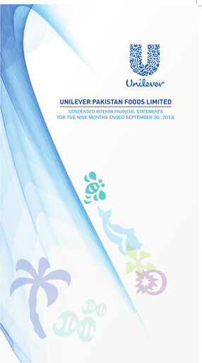 Thumbnail Unilever Pakistan Foods Financial Statement 2018-q3