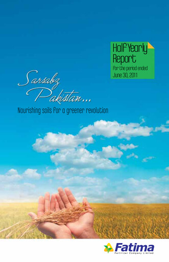 Miniature Fatima Fertilizer Rapport semestriel 2011-h1