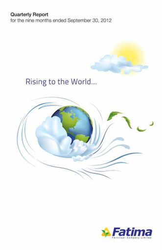 Vorschaubild Fatima Fertilizer Quartalsbericht 2012-q3