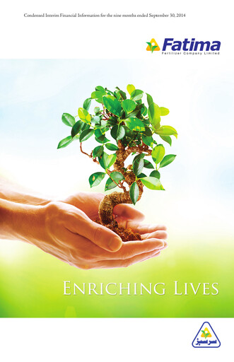 Vorschaubild Fatima Fertilizer Quartalsbericht 2014-q3