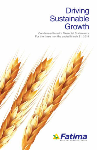 Vorschaubild Fatima Fertilizer Quartalsbericht 2016-q1
