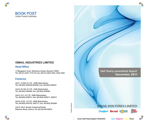 Thumbnail Ismail Industries Half-year Report 2012-h1
