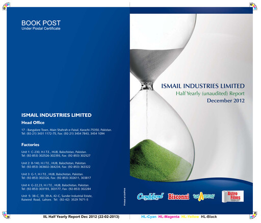 Thumbnail Ismail Industries Half-year Report 2013-h1