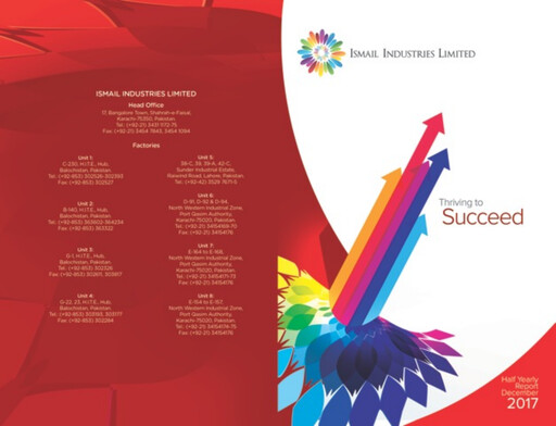 Thumbnail Ismail Industries Half-year Report 2018-h1