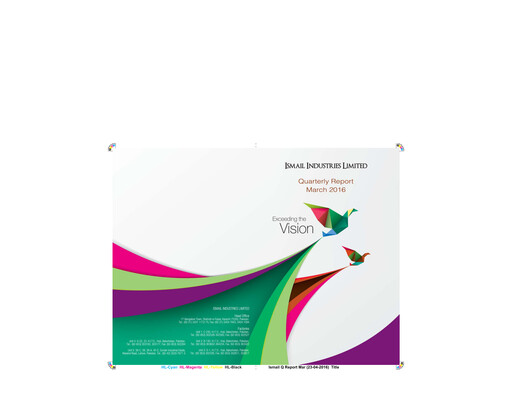 Thumbnail Ismail Industries Quarterly Report 2016-q3