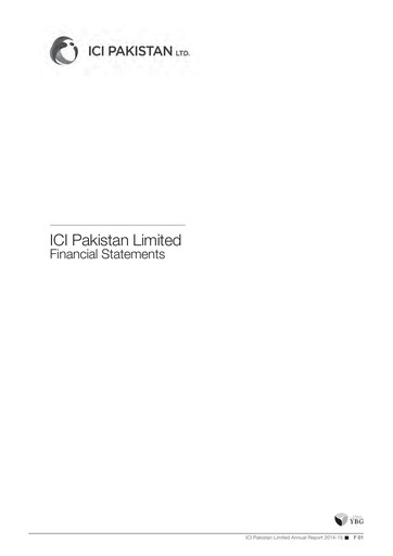 Thumbnail Lucky Core Industries (LCI) Financial Statement 2015