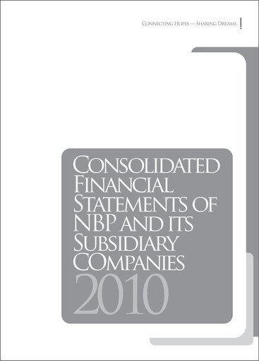 Thumbnail National Bank of Pakistan Financial Statement 2010