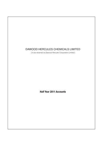 Vorschaubild Dawood Hercules Corporation Halbjahresbericht 2011-h1