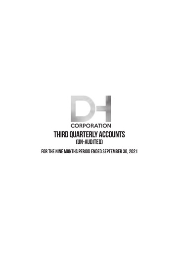 Thumbnail Dawood Hercules Corporation Quarterly Report 2021-q3
