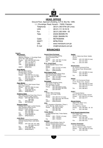 Thumbnail Habib Metropolitan Bank Annual Report 2003