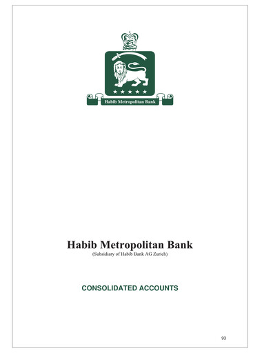 Thumbnail Habib Metropolitan Bank Financial Statement 2010
