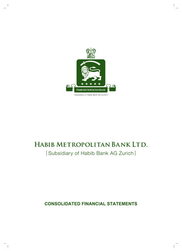 Thumbnail Habib Metropolitan Bank Financial Statement 2016