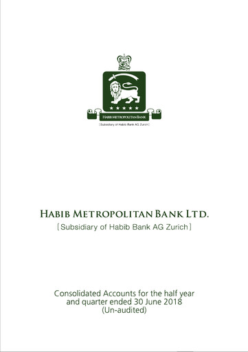 Thumbnail Habib Metropolitan Bank Financial Statement 2018-h1
