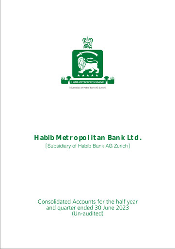 Thumbnail Habib Metropolitan Bank Financial Statement 2023-h1