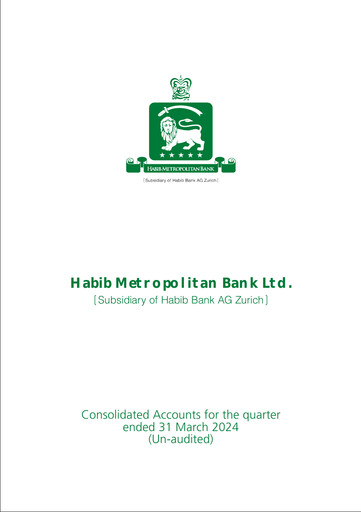 Thumbnail Habib Metropolitan Bank Quarterly Report 2024-q1