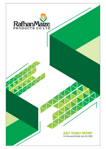 Thumbnail Rafhan Maize Products Company Half-year Report 2026-h1