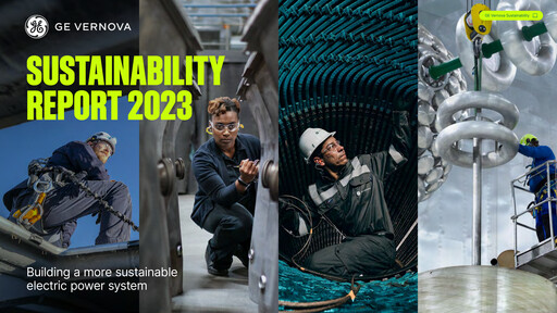 Thumbnail GE Vernova Sustainability Report 2023