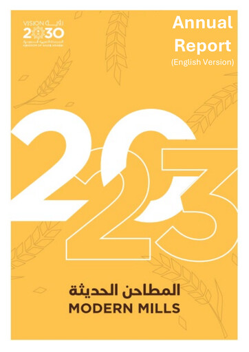 Thumbnail Modern Mills for Food Products  Annual Report 2023