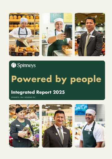 Vorschaubild Spinneys Integrierter Bericht 2025