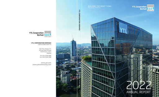 Thumbnail YTL Corporation Berhad Annual Report 2022