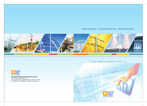 Thumbnail Rural Electrification Corp Annual Report 2012-2013