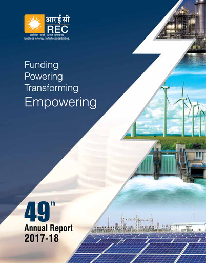 Thumbnail Rural Electrification Corp Annual Report 2017-2018