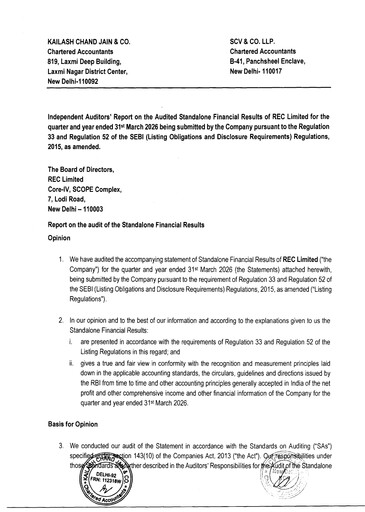 Thumbnail Rural Electrification Corp Financial Statement 2025-2026
