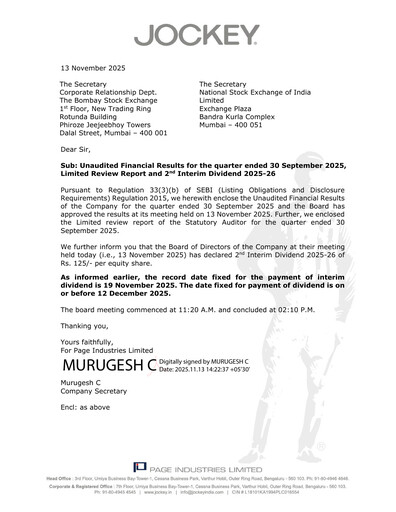 Thumbnail Page Industries
 Quarterly Report 2025-q2
