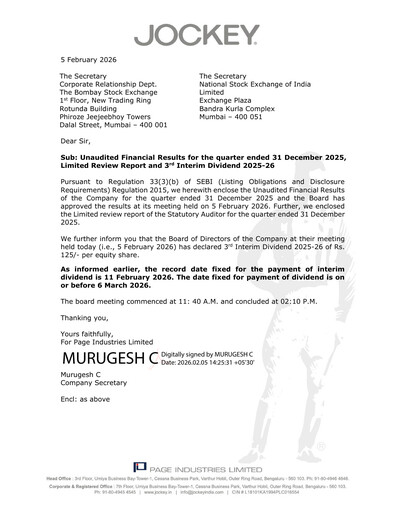 Thumbnail Page Industries
 Quarterly Report 2025-q3