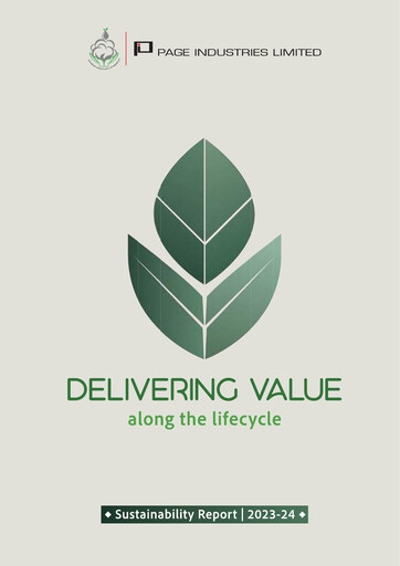 Miniature Page Industries
 Rapport de durabilité 2023-2024