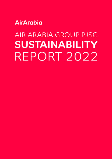 Thumbnail Air Arabia Sustainability Report 2022