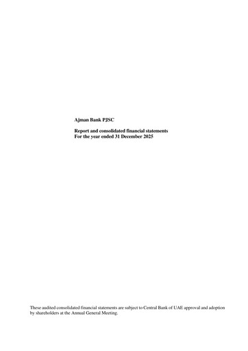 Thumbnail Ajman Bank Financial Statement 2025