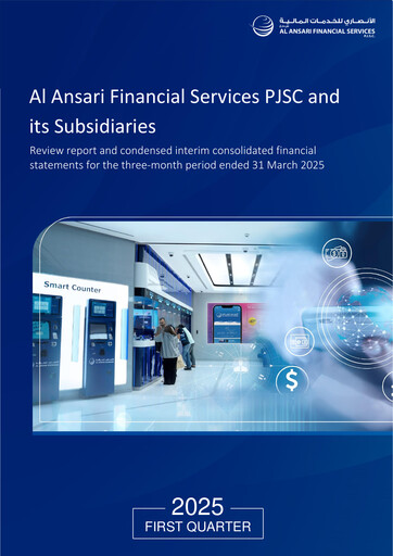 Thumbnail Al Ansari Financial Services Quarterly Report 2025-q1