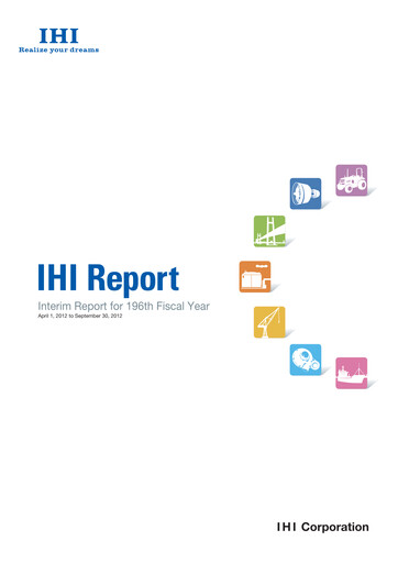Thumbnail IHI Corporation Half-year Report 2012-h1