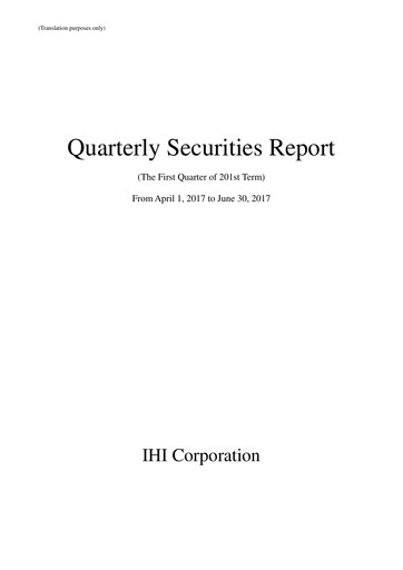 Thumbnail IHI Corporation Quarterly Report 2017-q1