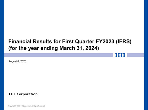 Thumbnail IHI Corporation Quarterly Report 2023-q1