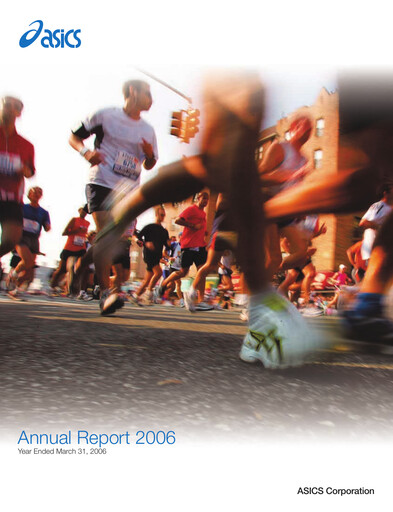 Thumbnail ASICS Corporation Annual Report fy2006