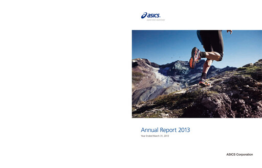 Thumbnail ASICS Corporation Annual Report fy2013