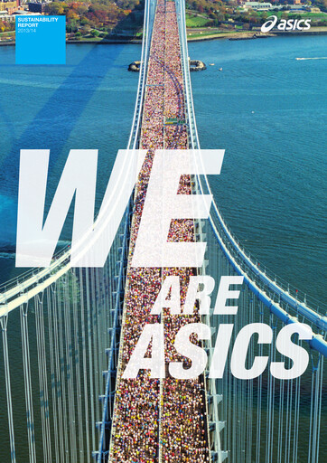 Vorschaubild ASICS Corporation Nachhaltigkeitsbericht 2013-2014
