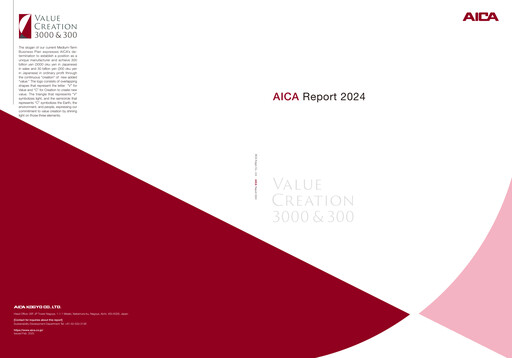Thumbnail Aica Kogyo Company Annual Report 2024