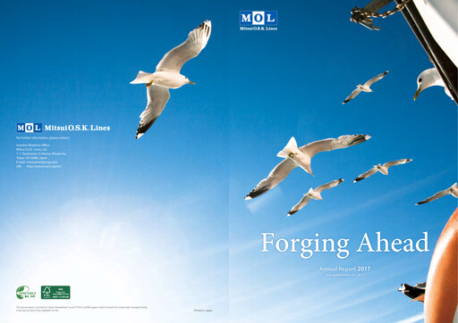 Thumbnail Mitsui O.S.K. Lines Annual Report fy2017