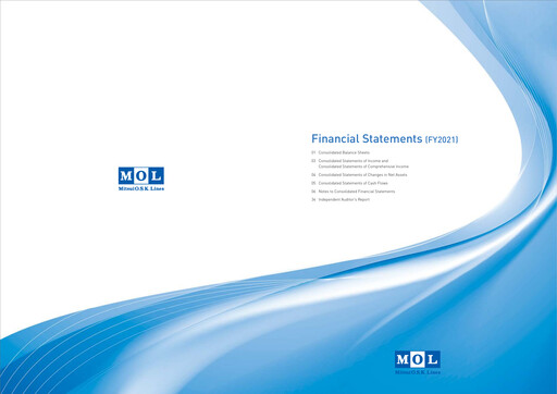 Thumbnail Mitsui O.S.K. Lines Financial Statement fy2021