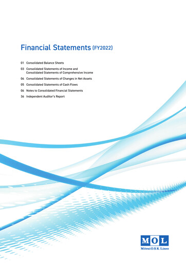 Thumbnail Mitsui O.S.K. Lines Financial Statement fy2022