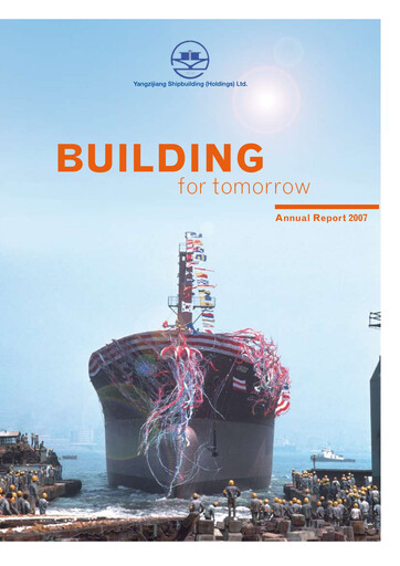 Thumbnail Yangzijiang Shipbuilding (Holdings) Ltd. Annual Report 2007